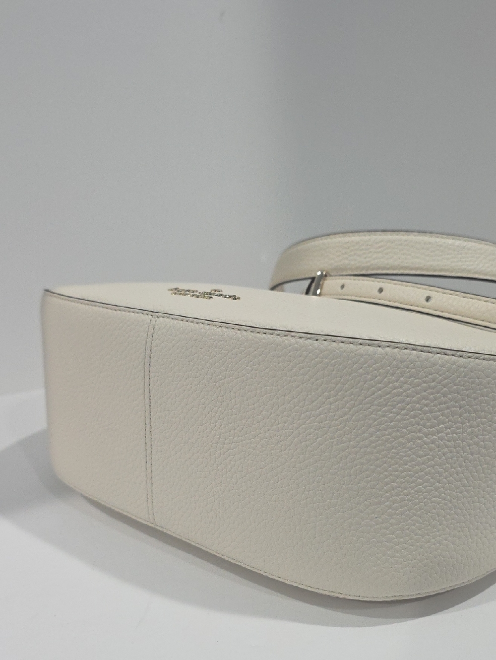 NWT ✅ Kate Spade JANIE Pebbled Leather Shoulder Bag PARCHMENT KE660 ⭐ NWT - Picture 8 of 14